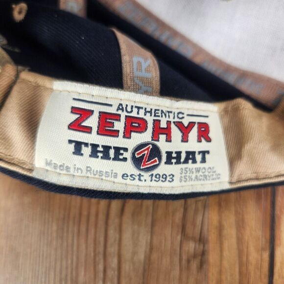 VTG Zephyr Notre Dame Fighting Irish Strapback Hat Cap Blue Green Clover College - Picture 10 of 10